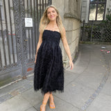 29. GANNI – Feather dress (38)