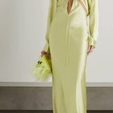 Christopher Esber - Silk Cutout Maxi Dress