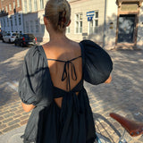 Cecilie Bahnsen – Vega gathered taffeta top (36)
