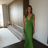Meshki - green dress (36 & 44)