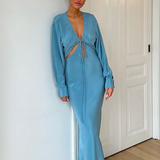 Christopher Esber - Triquetra’ maxi dress
