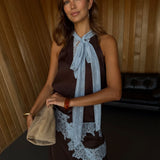 Never Fully Dressed - Chocolate Blue set