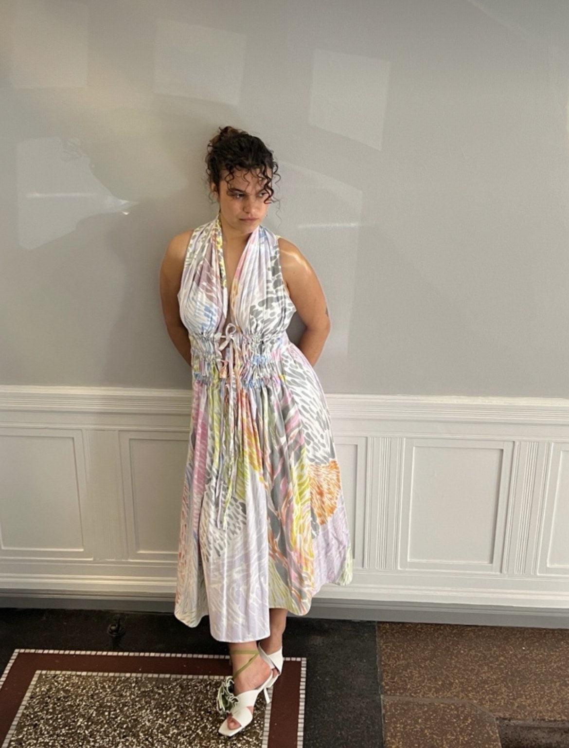 Caroline Hundsholt – String Fling Dress – blandede farver