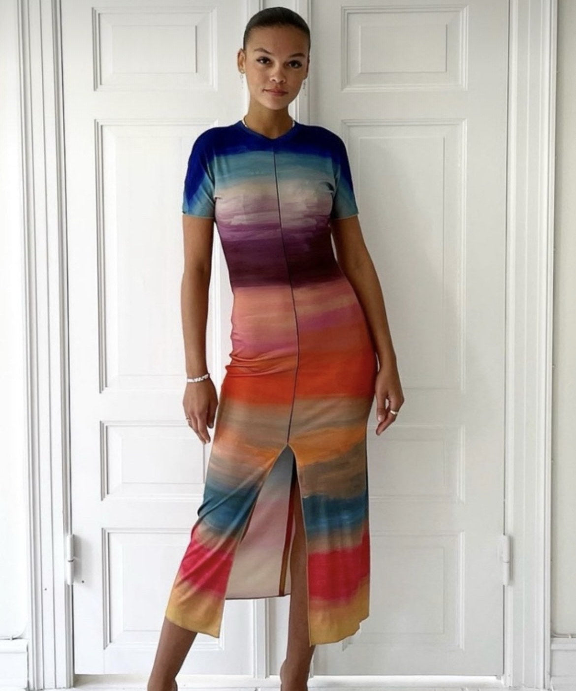 Marni - Multicolor t-shirt dress – Marry Me Millo