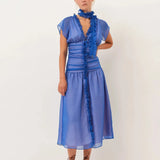 Saks Potts – BLAIRE DRESS Blue (38)